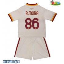 AS Roma Rodrigo Mora #86 Bortedraktsett Barn 2026-27 Kortermet (+ Korte bukser)